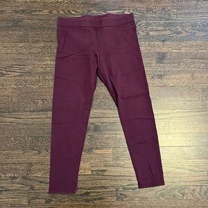 Maroon Aerie Leggings